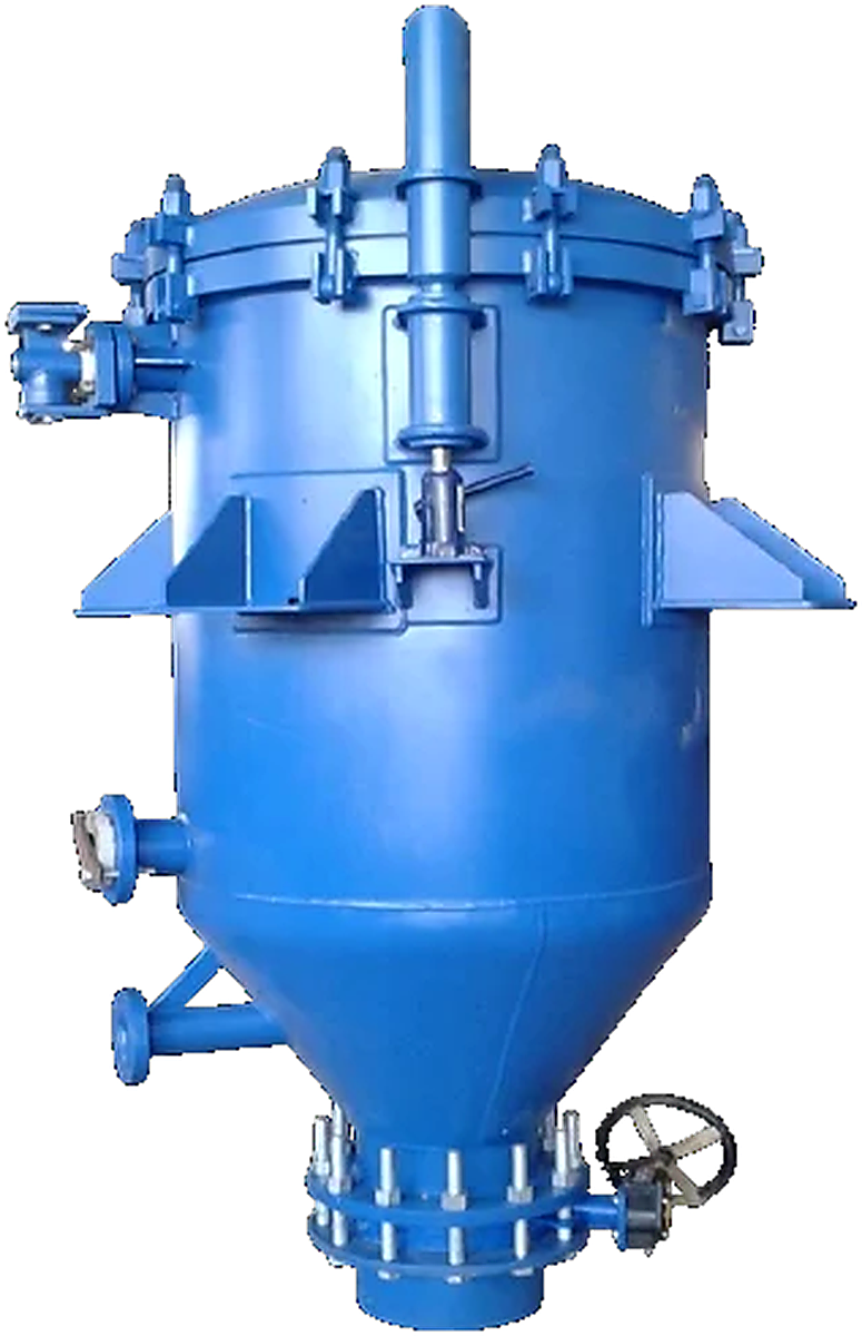 Vertical pressure leaf filter
